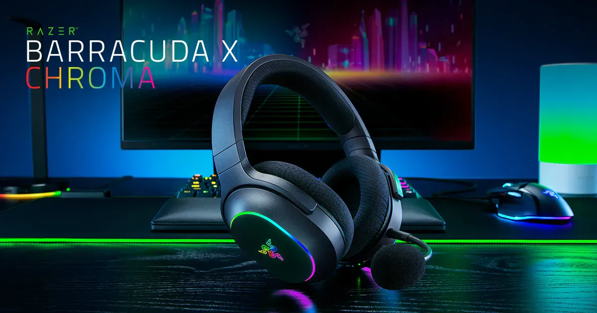 Razer Barracuda X Chroma: los auriculares inalámbricos perfectos para gamers y profesionales